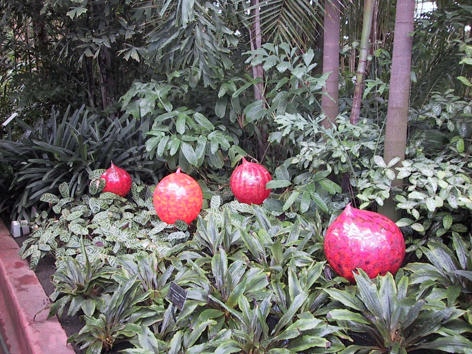 From the Chihuly in the Park: A Garden of Glass at Garfield Park, Chicago