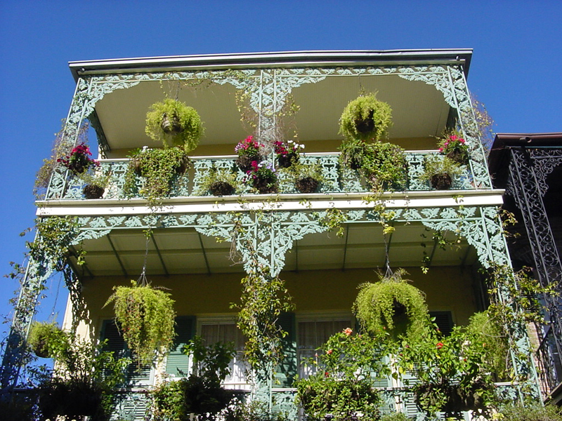 Patina Balcony in the French Quarter