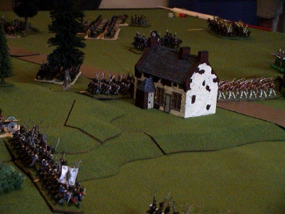 Napoleonic recreation using minatures