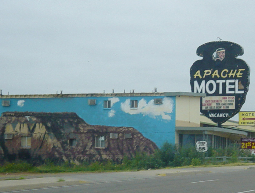 Apache Motel on Route 66