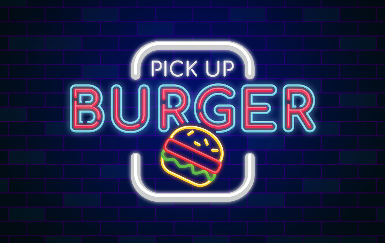 Pickup Burger - Tiphaine Stoica - Graphic & Webdesigner Portfolio