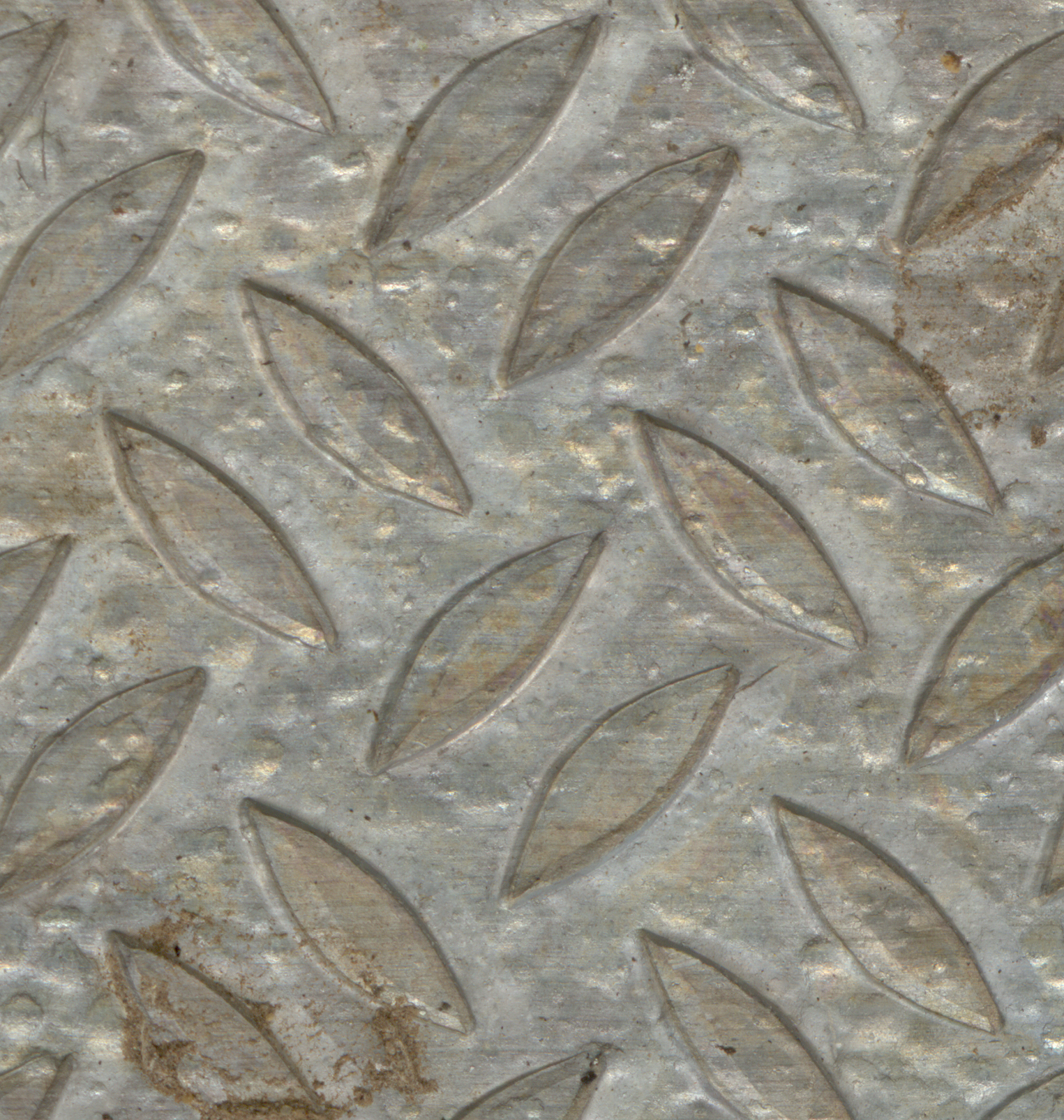 kinkyfriend metal floor slab of gray leafs pattern royalty free