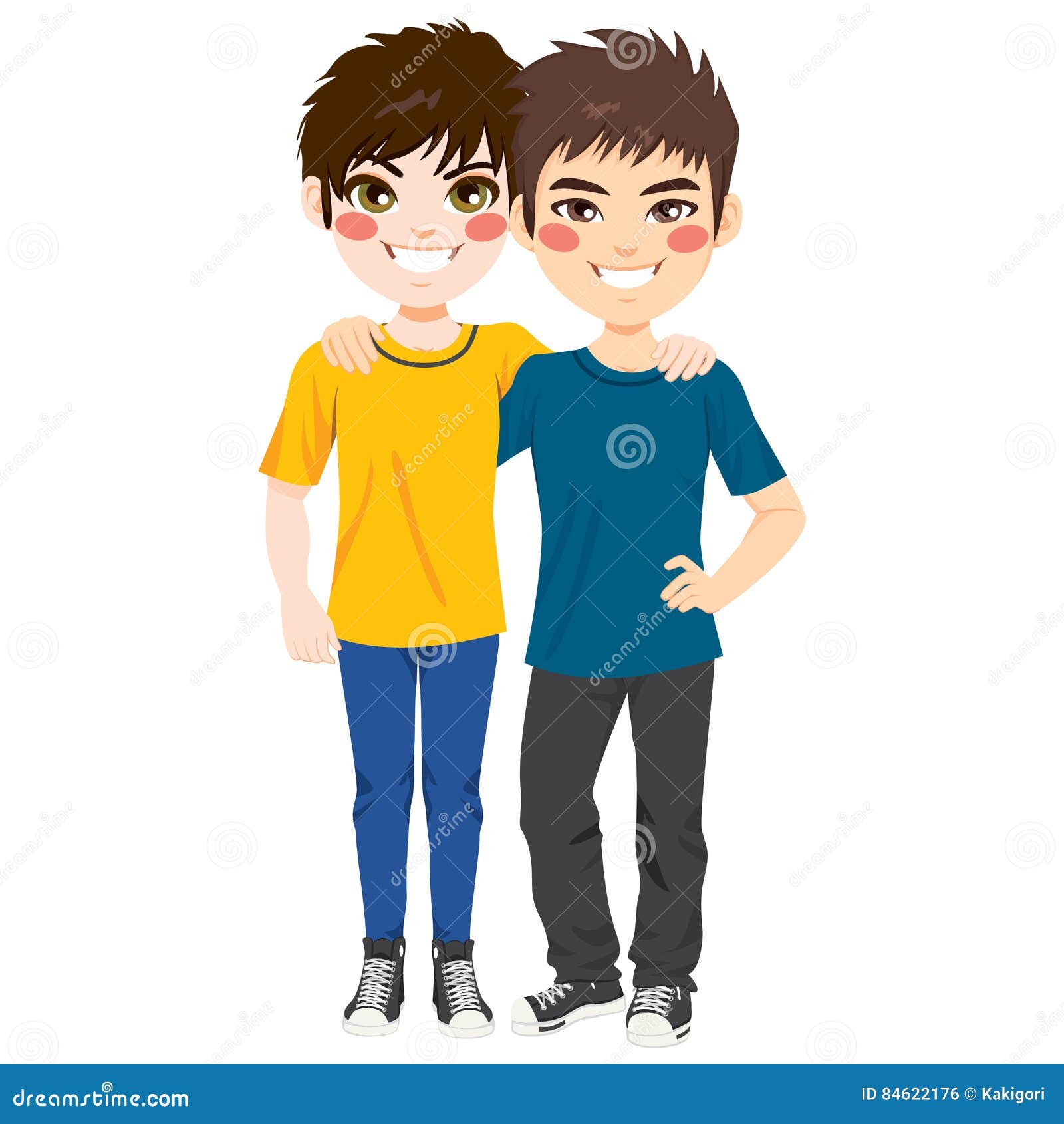 Best Friends Stock Illustrations - 2,096 Best Friends Stock ...