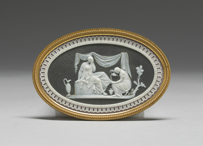 Friendship Consoling Affliction (1785/90) // Wedgwood Manufactory England, founded 1759 Etruria, Staffordshire, England