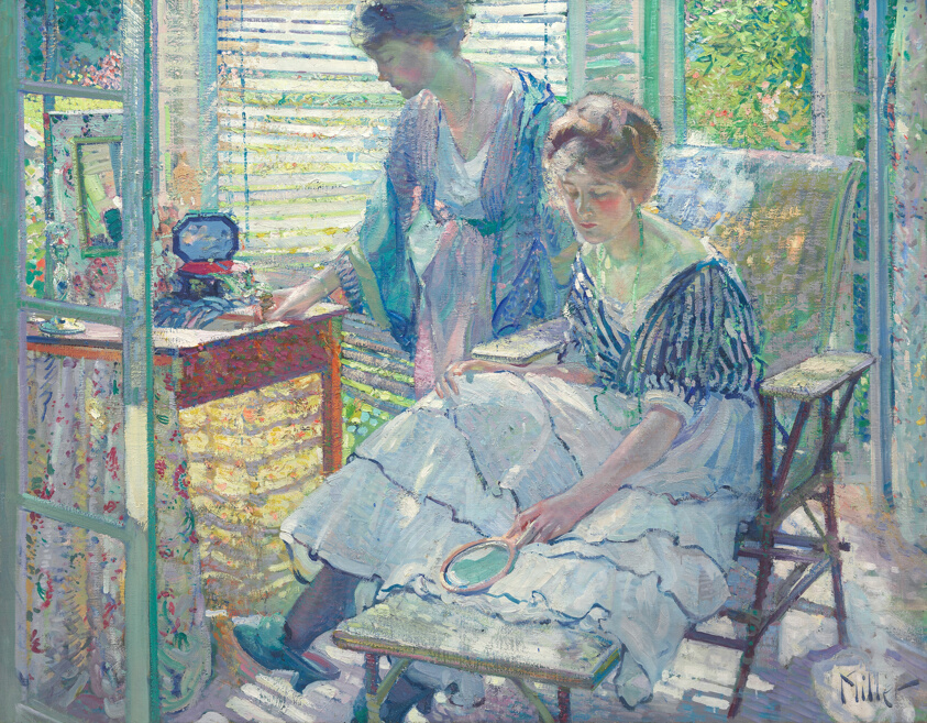 Sunlight (c. 1913) // Richard E. Miller American, 1875-1943