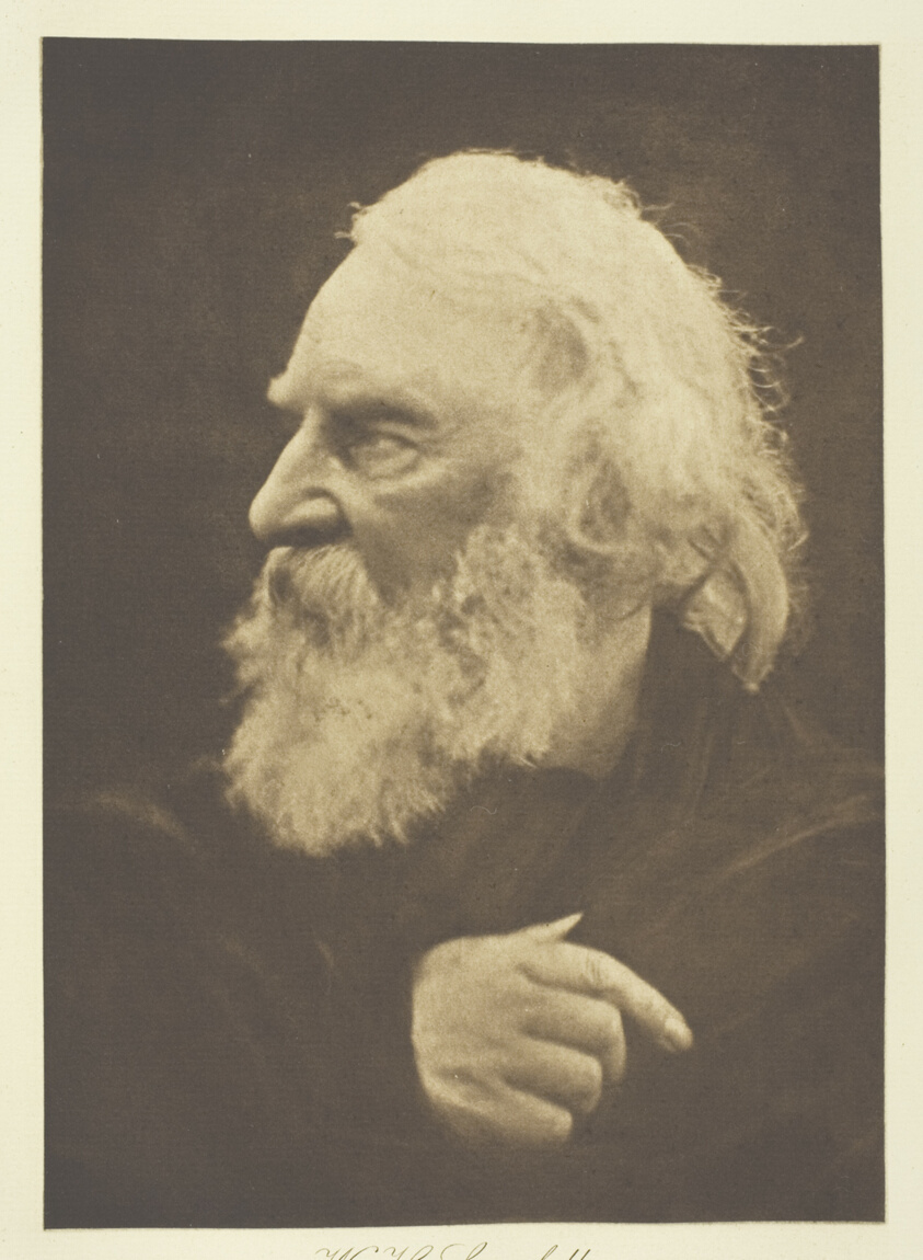 H. W. Longfellow (1868, printed c. 1893) // Julia Margaret Cameron English, 1815-1879