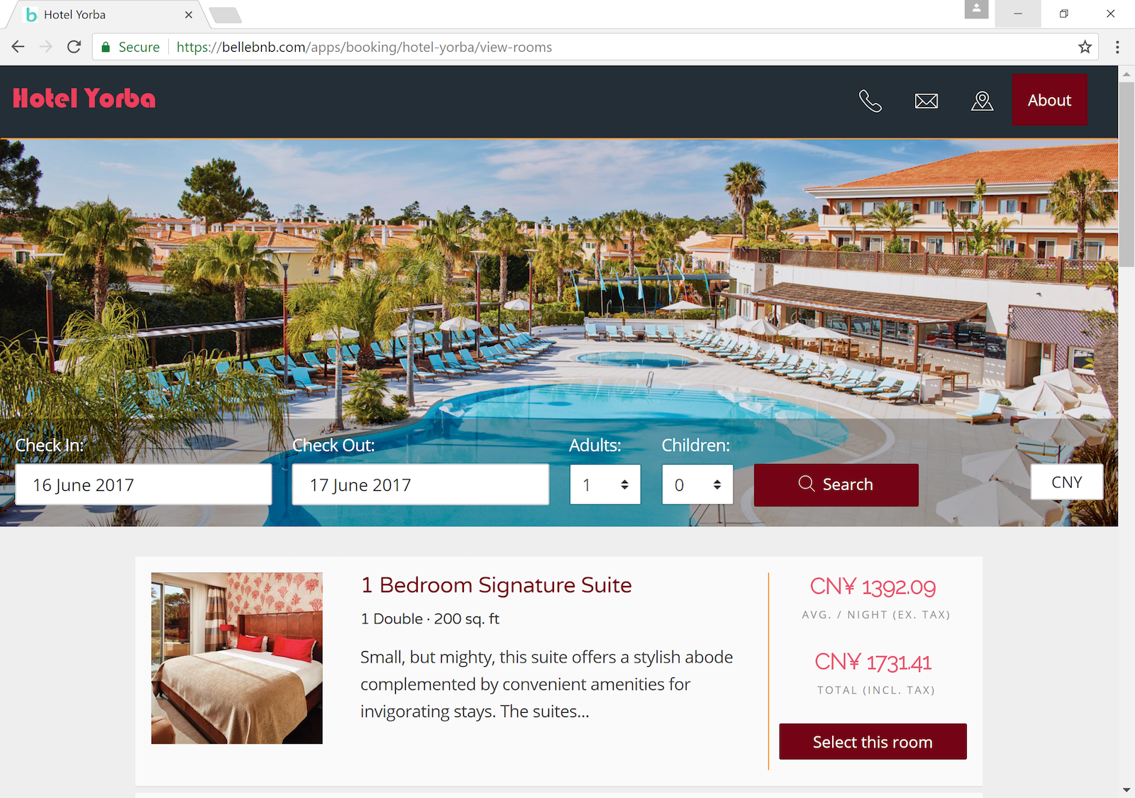 Hotel Booking Engine