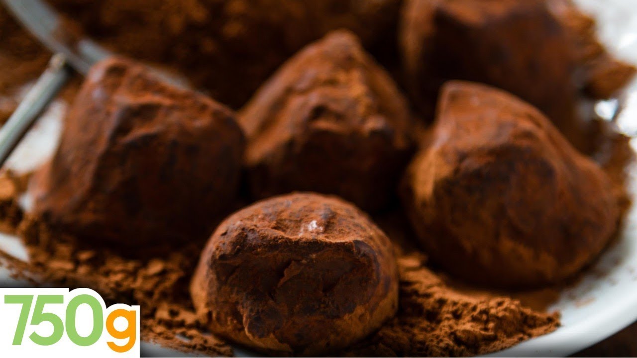 Recette Truffes au chocolat - 750g