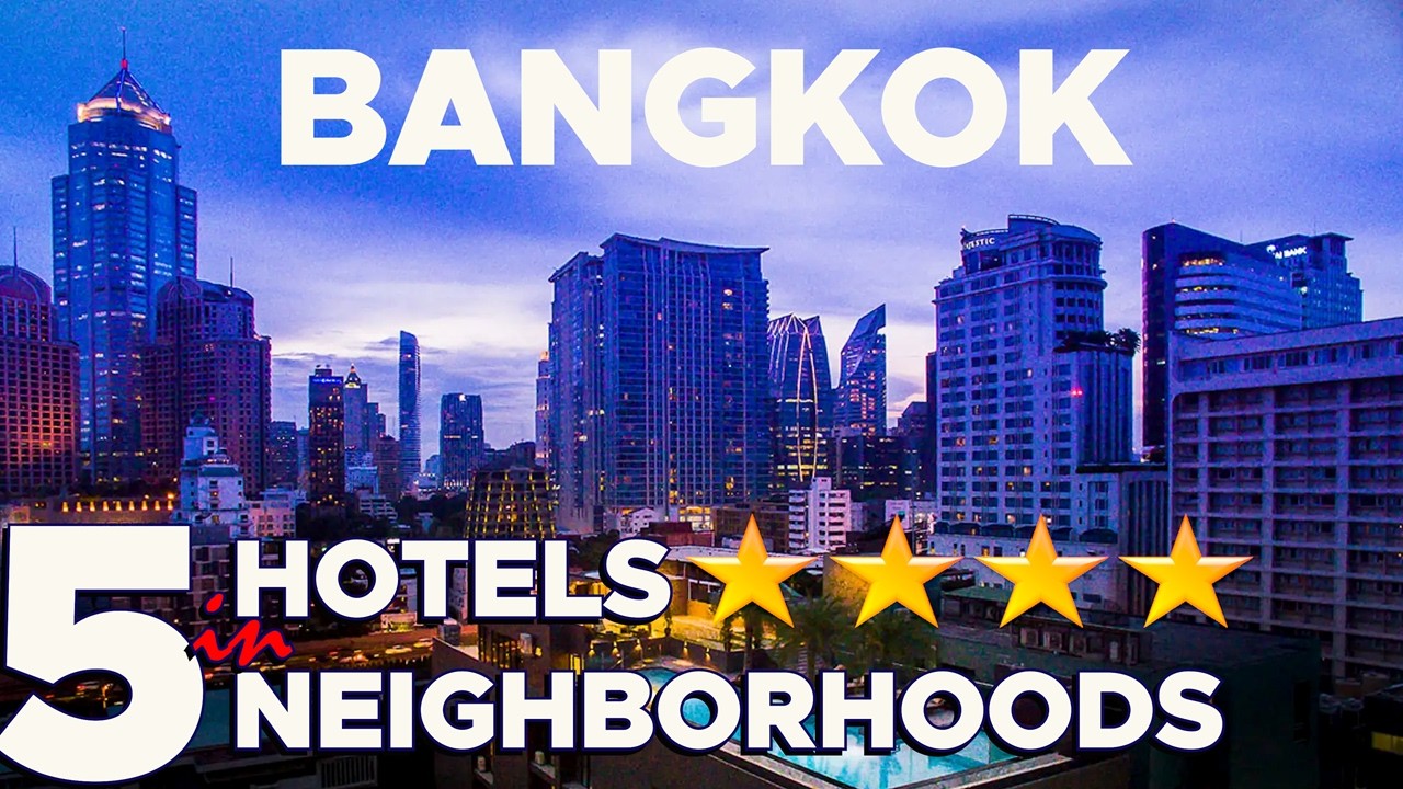 TOP 5 Bangkok AFFORDABLE 4-Star Hotels for only $50 - 4K Tours & Reviews