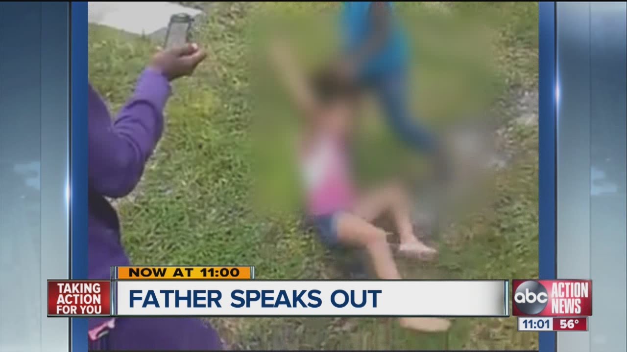 father speaks out about little girl fist fight