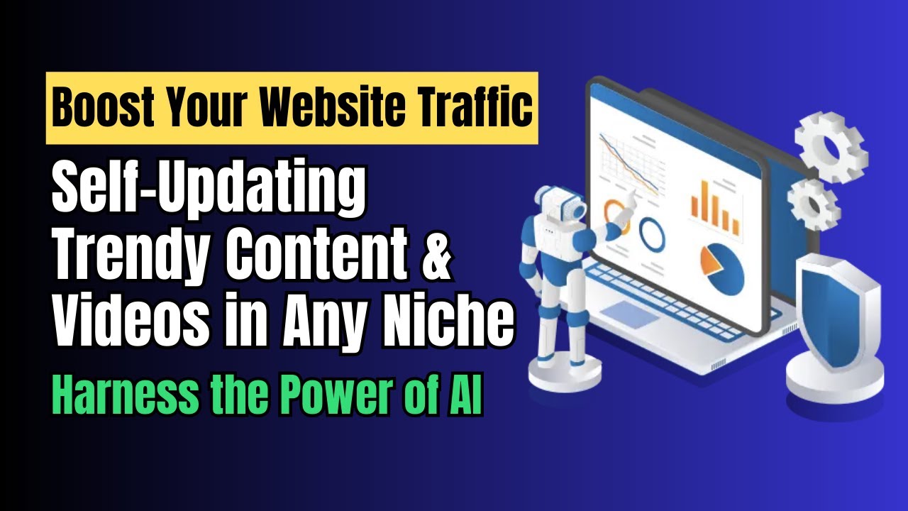 Boost Your Website Traffic and Sales with Self Updating Trendy Content and Videos - AI App