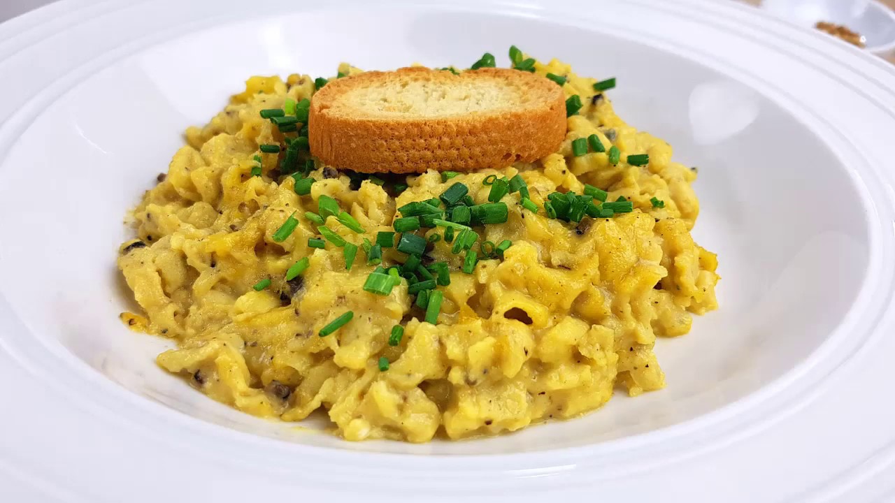 Recette RAPIDE de Brouillade de Truffes d'été de Grand Chef