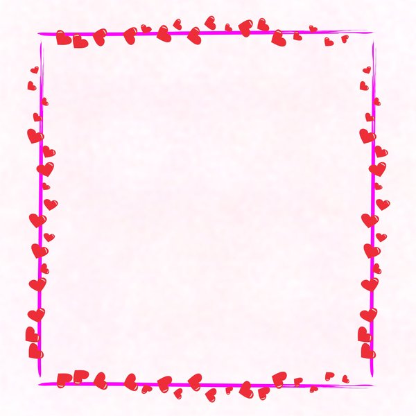 Valentine border