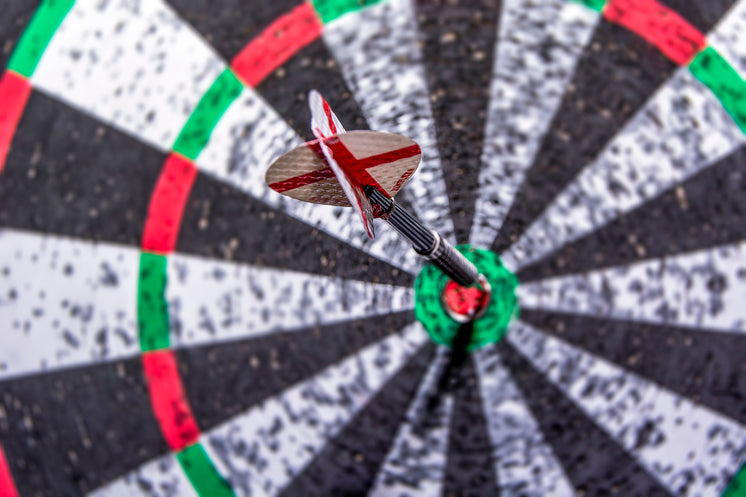 Inner Bullseye On A Dart Board