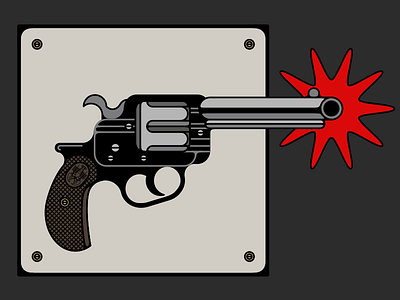 GUNS 2d design graphic gun illustration vector