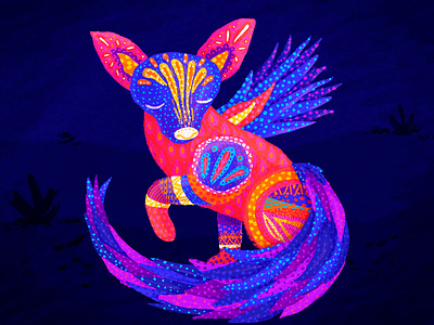 Alebrije digital illustration illustration mexico photoshop