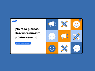 Brand Design (2021) for FPB en red design illustration ui ux vector web web design