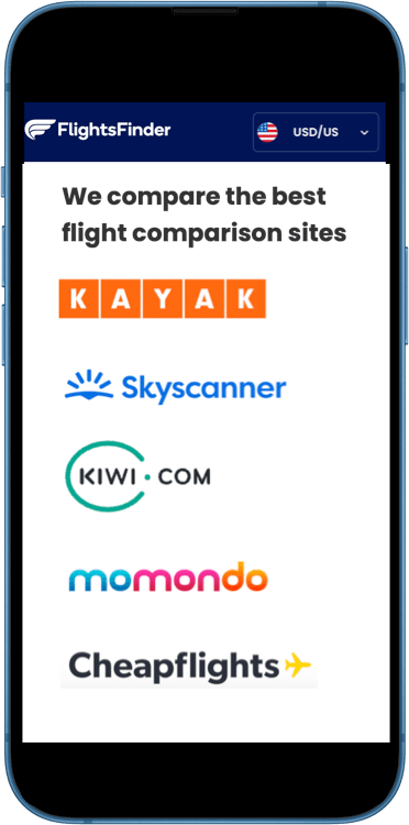 Cheap One Way Flights, Compare Best Sites - FlightsFinder