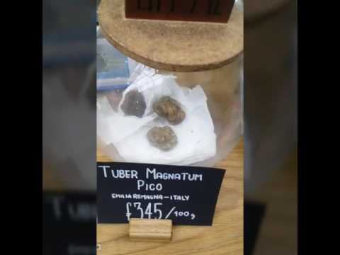 Tuber Magnatum Pico and Uncinatum Most Expensive Food Found in Borough Market Street Food, London