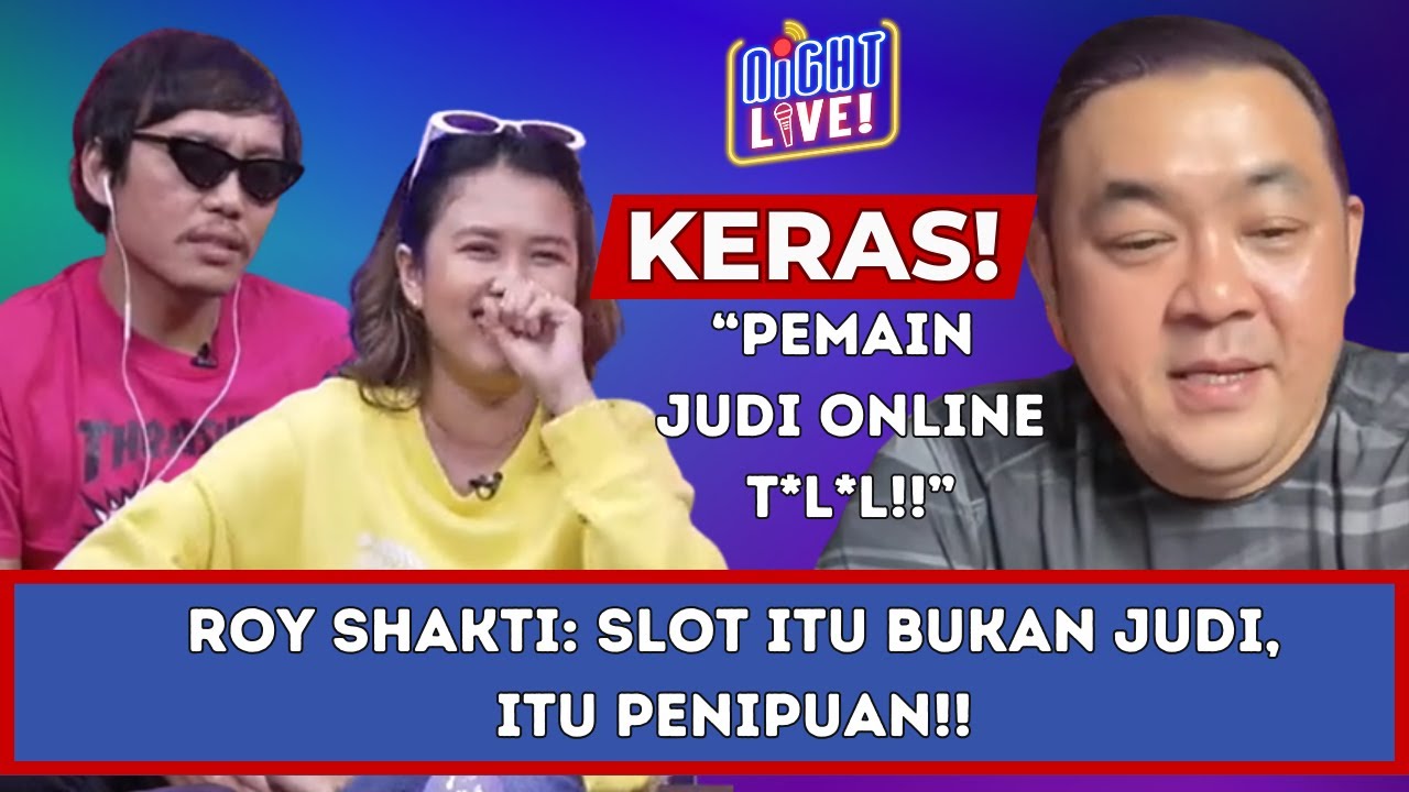 Roy Shakti: Judi Online Sudah Didesain 90 Persen Orang Akan Loss❗| Night Live