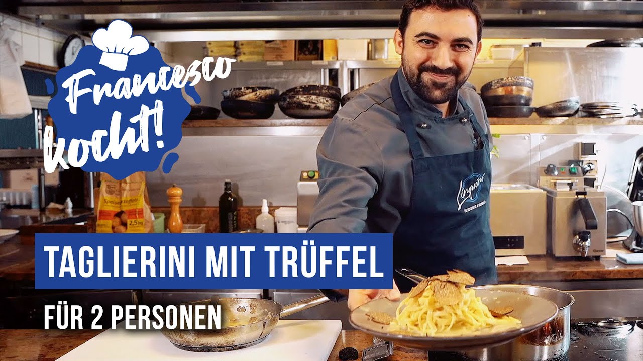 Taglierini mit frischem Trüffel - Francesco kocht #8 | Linguini Düsseldorf