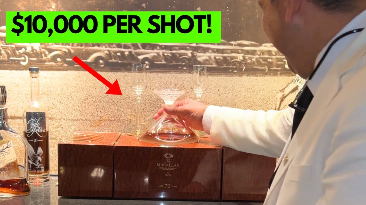 Ordering the MOST EXPENSIVE drinks!