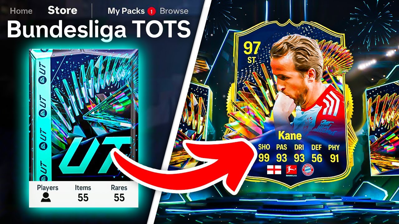 BUNDESLIGA TOTS PACKS! 😱 FC 24 Ultimate Team