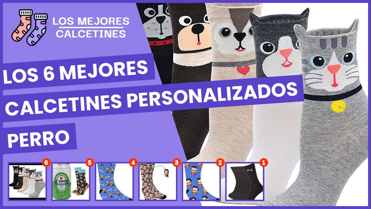 Los 6 mejores calcetines personalizados perro