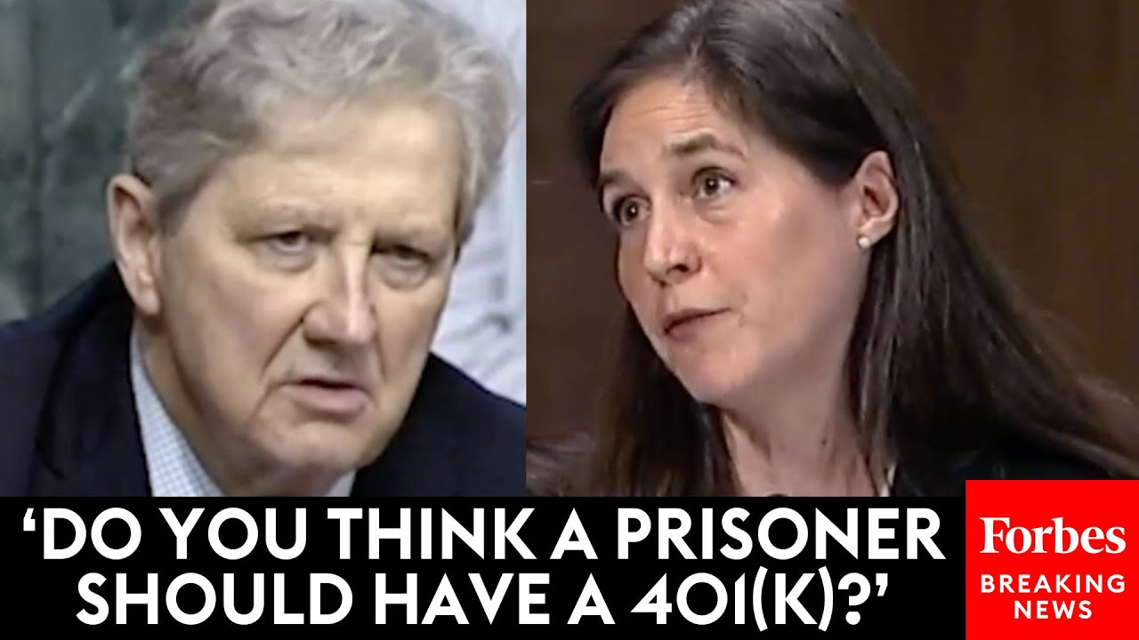 'Do You Think Prisoners Should Be Entitled To Paid Vacation?': John Kennedy  Grills ACLU Official