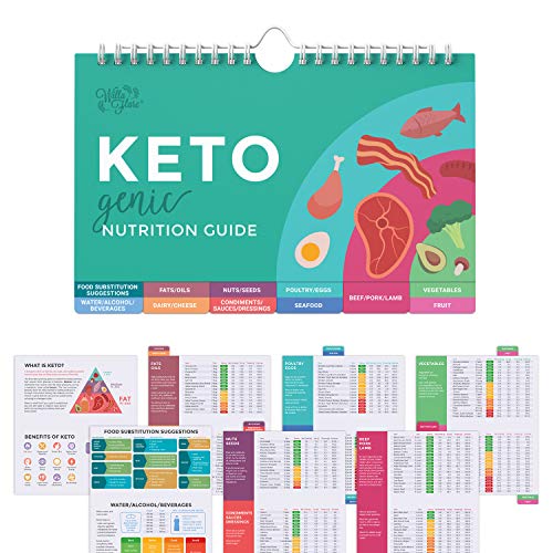 Willa Flare Keto Cheat Sheet Magnets - Easy Reference for 192 Keto ...