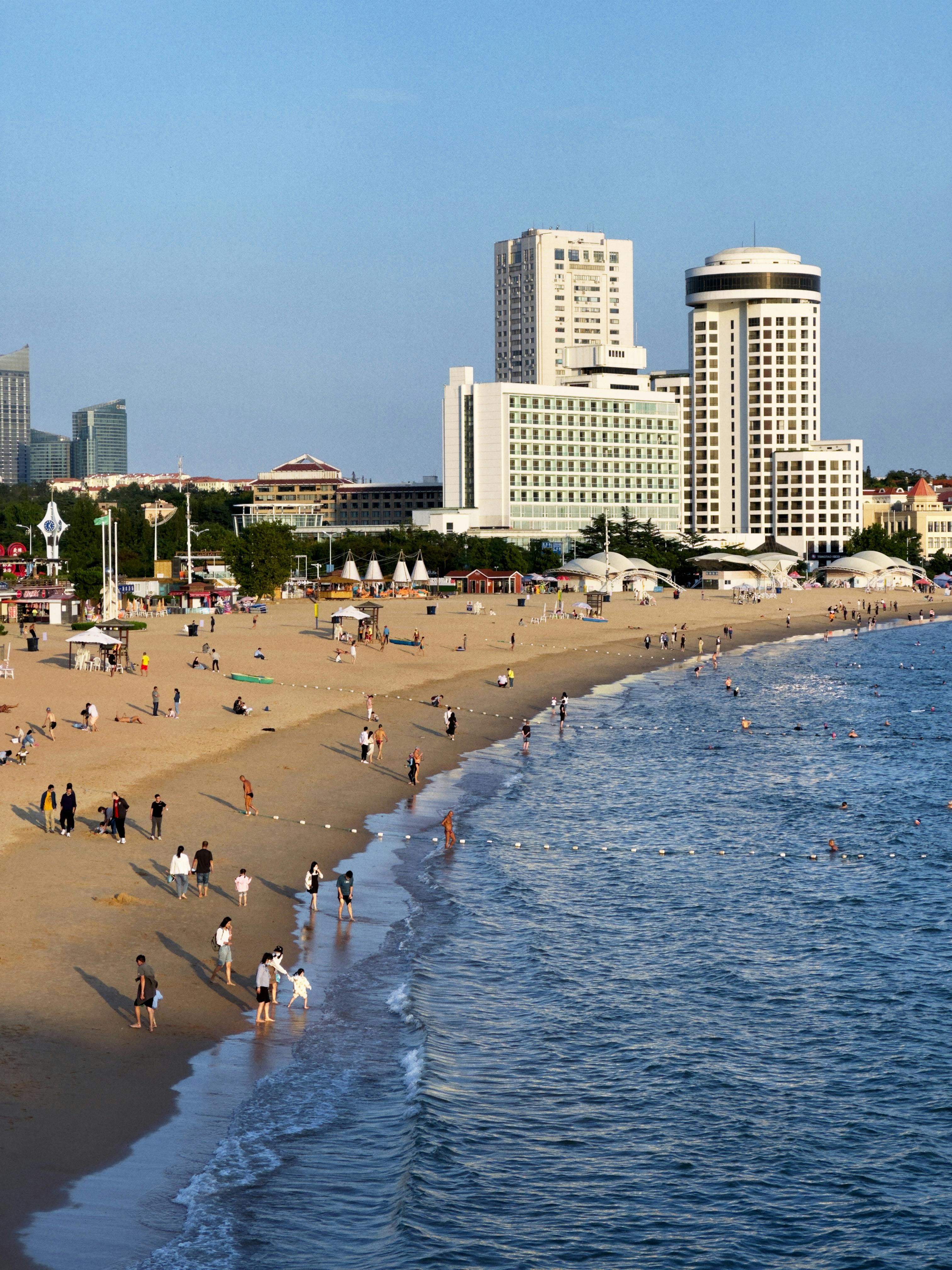 photo of people at the beach