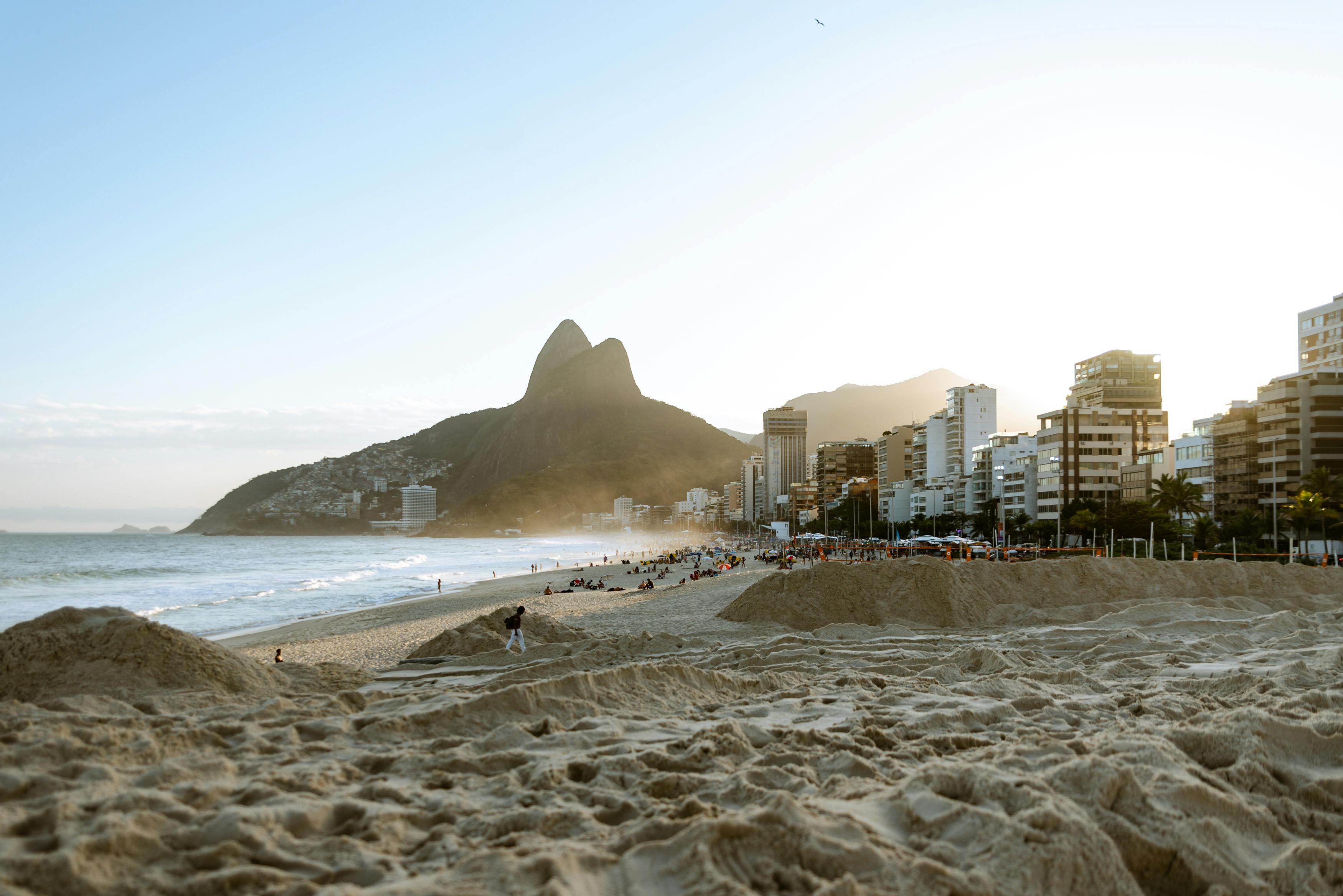 ipanema beach in rio de janeiro