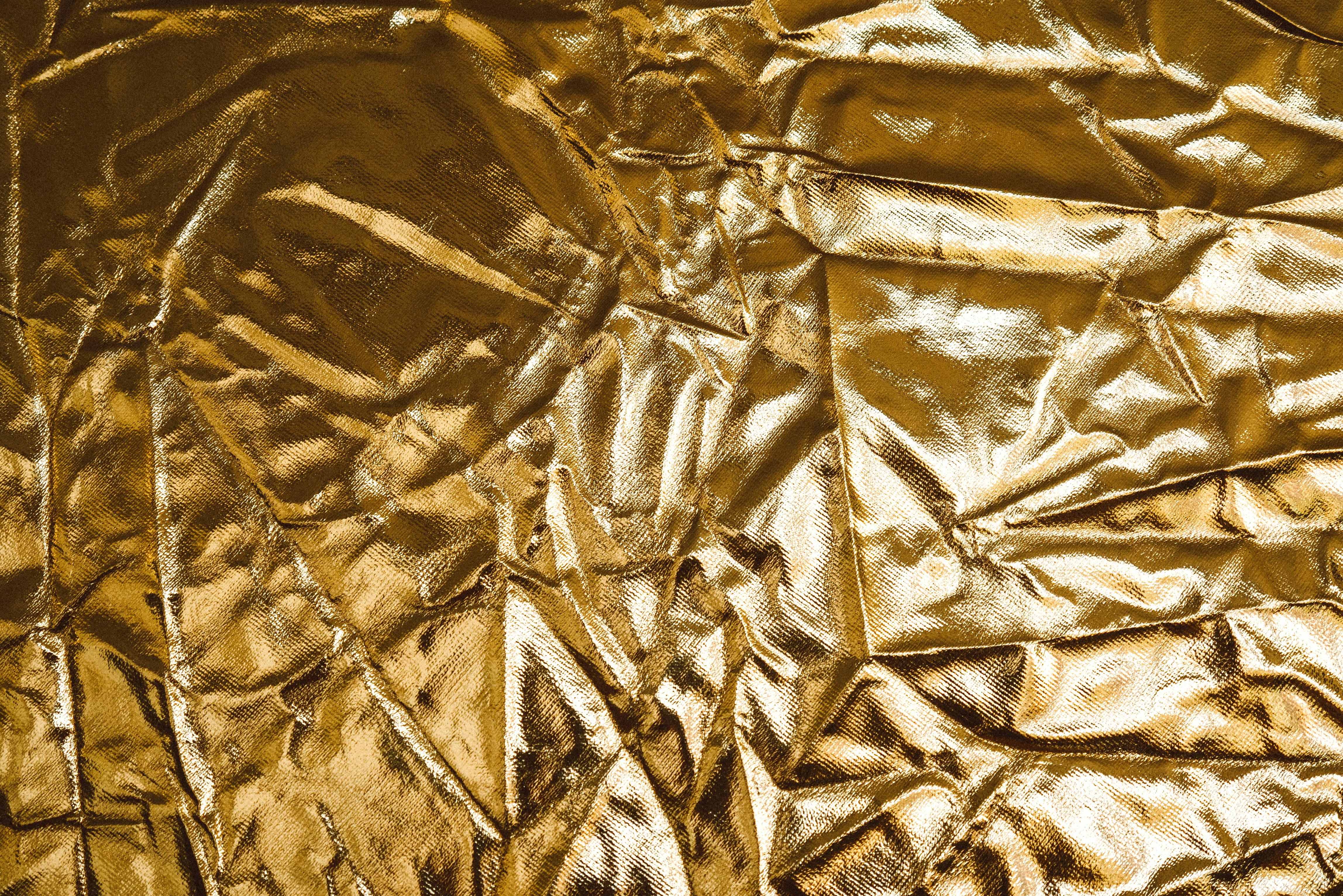 gold textile