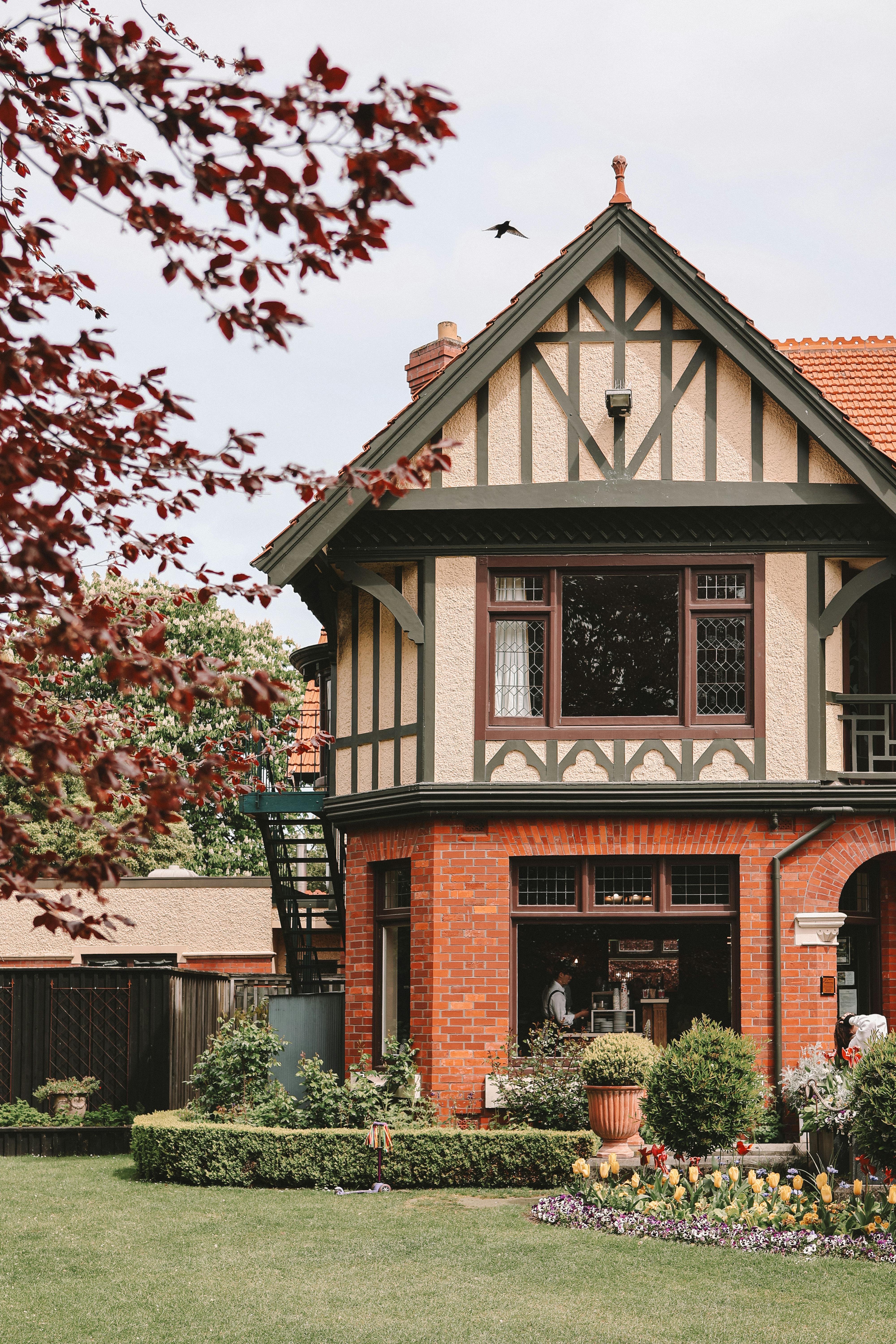 charming tudor style house in christchurch