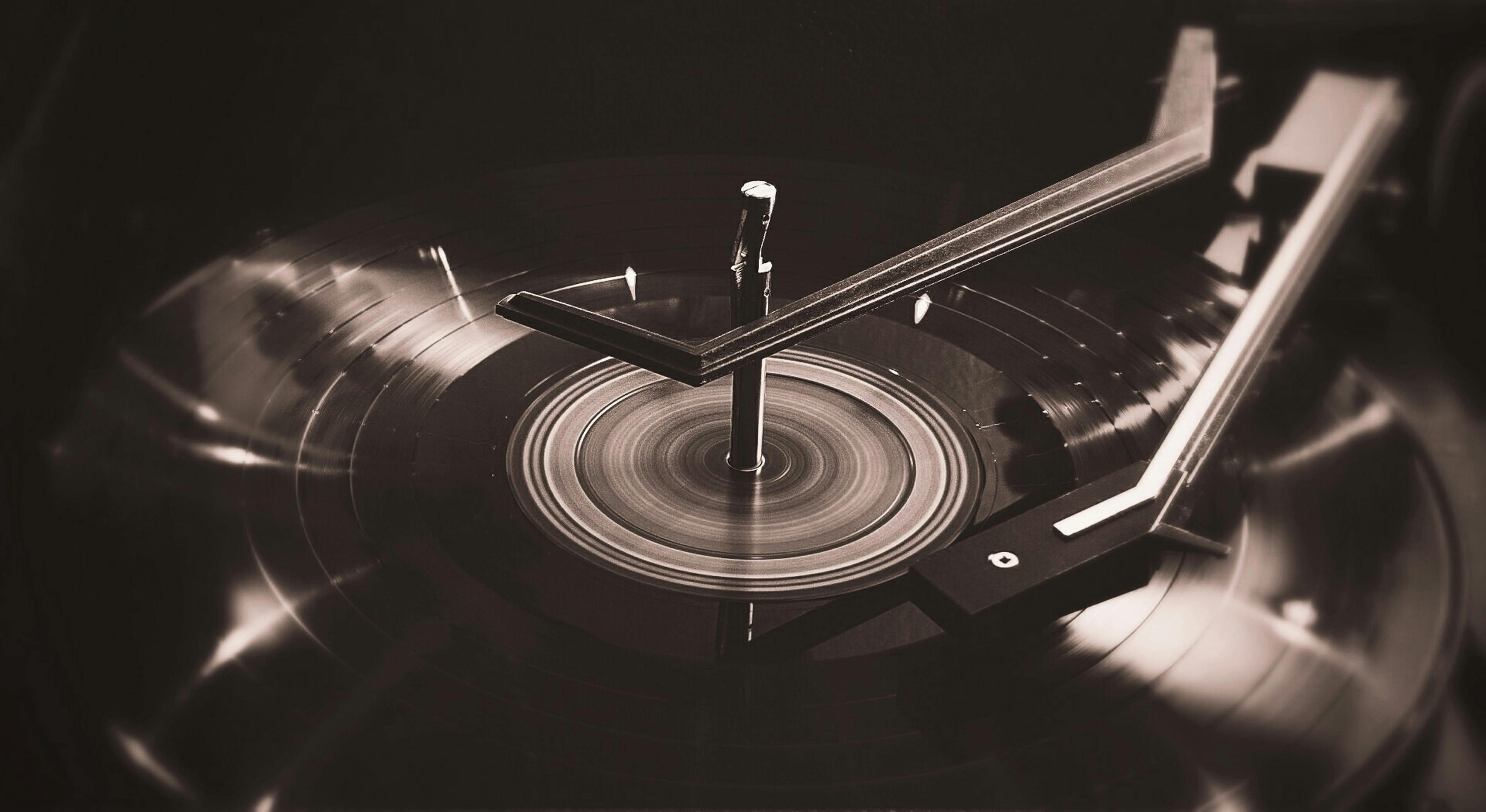 vinyl in close up photography