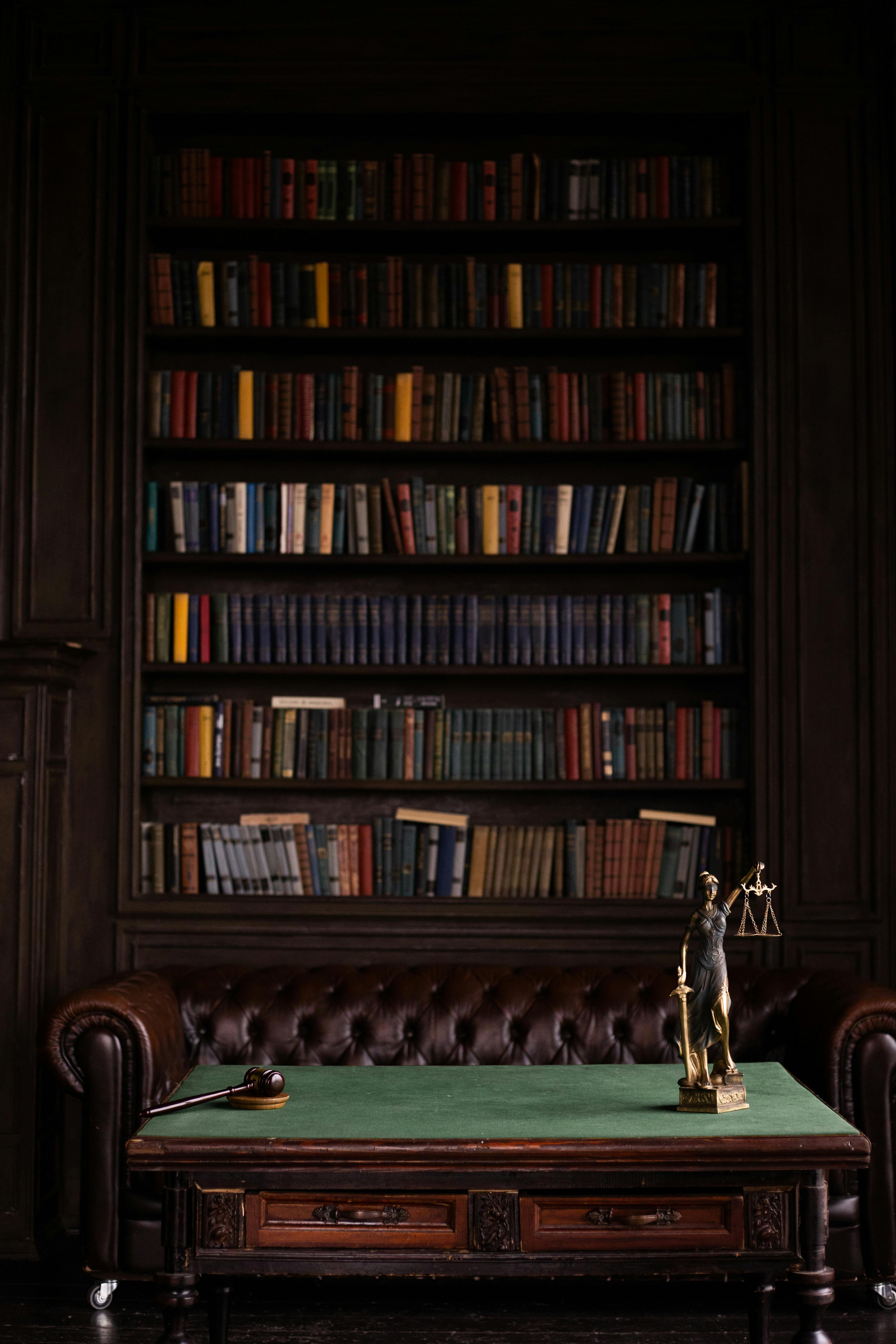 furniture in courthouse