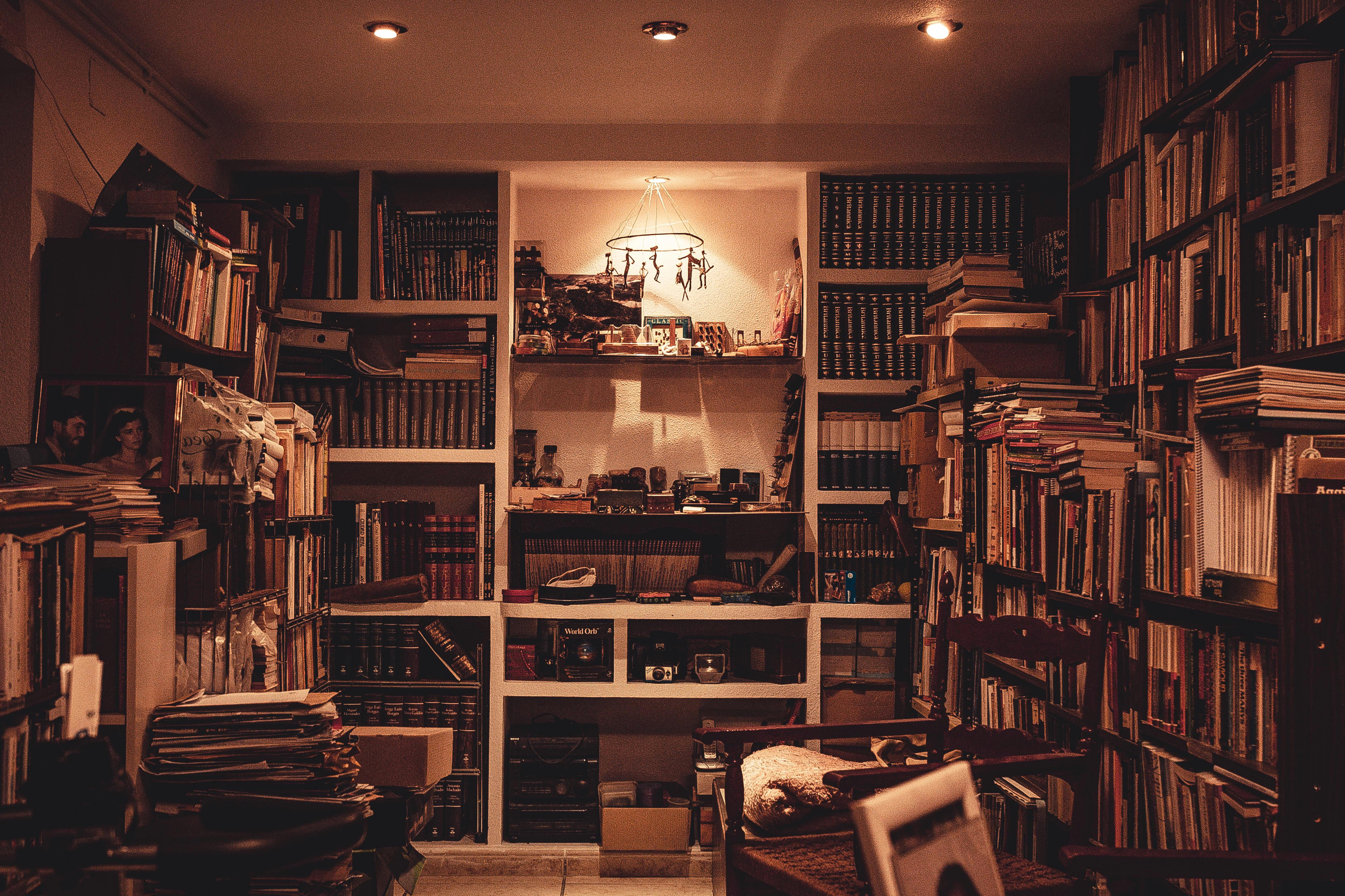 library interior