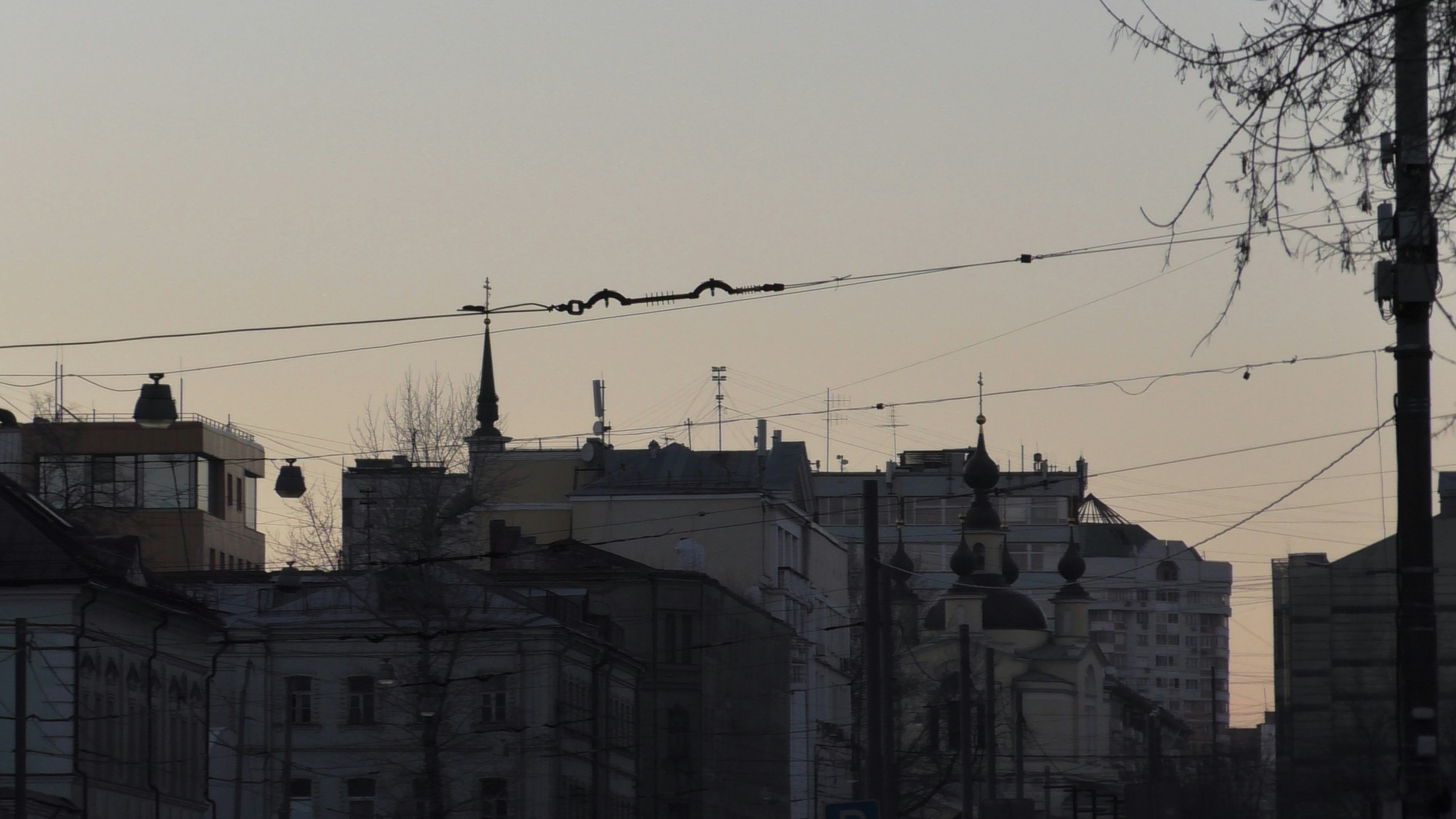 a view of a city from a distance