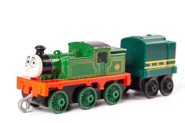 Green toy train whiff from thomas and friends