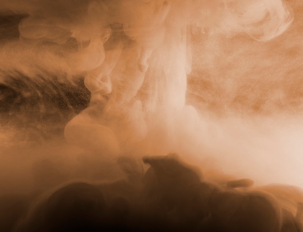 Free photo abstract cloud between beige smoke