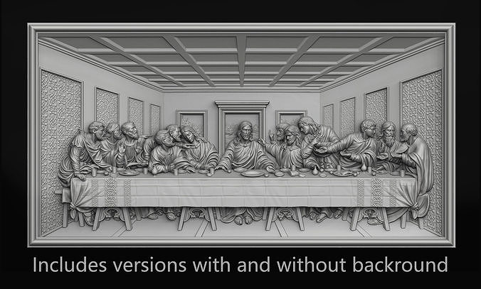 Last Supper Bas-Relief Set