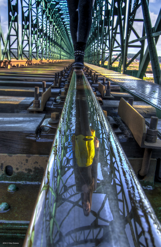 Railway Reflection under Available Light