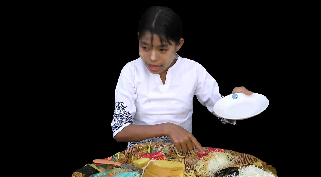 Myanmar - Yangon - Streetlife - Food..