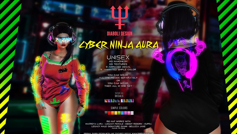 Diaboli Design - Cyber Ninja Aura