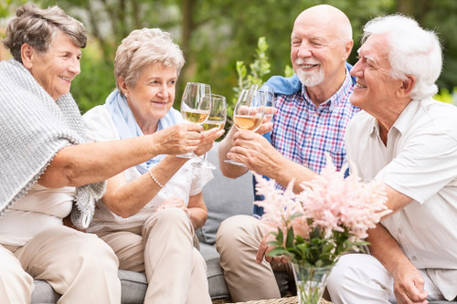 The Benefits & Risks of Wine for Seniors