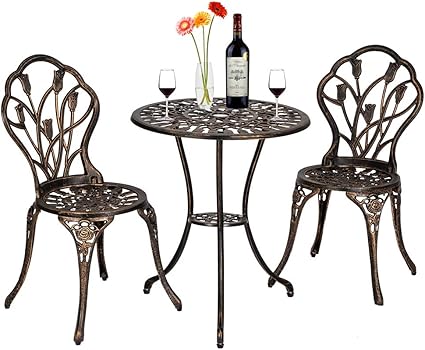 Three Coins Aluminum Patio Furniture 