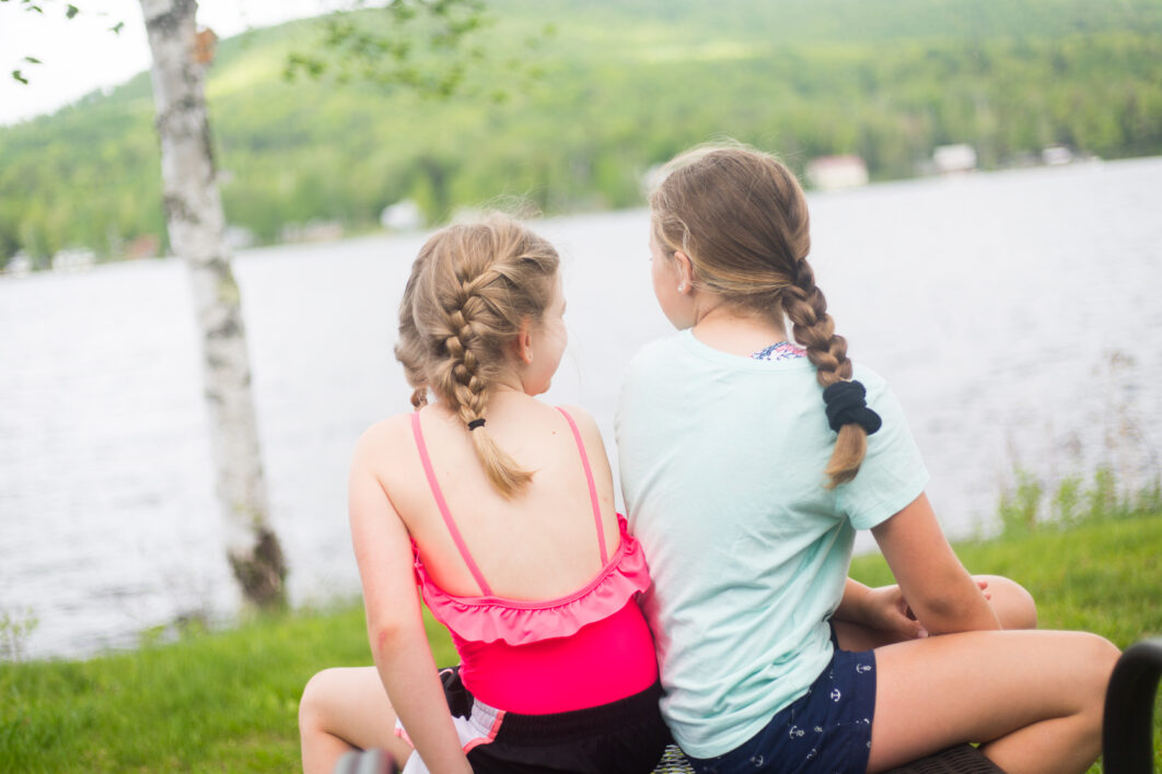 Sisters Children Outdoors