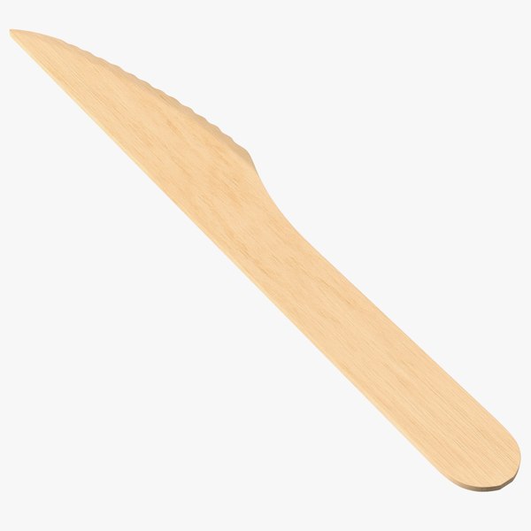 Disposable Wooden Knife model