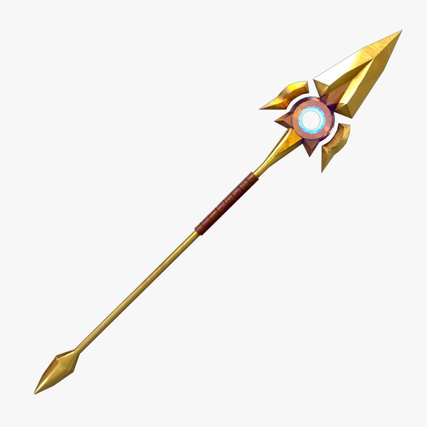 3D Pantheon Spear model