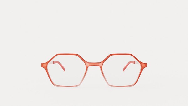 Eco - Gail Pink Coral Glasses 3D